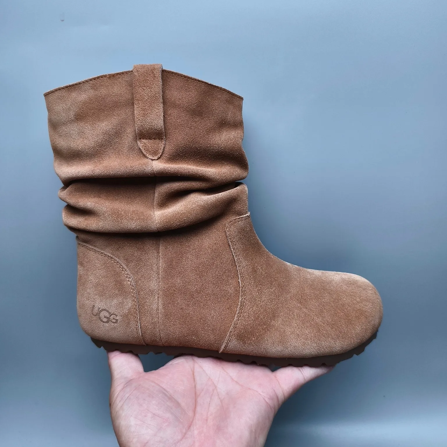 💰600 UGG sheepskin all-in-one snow boots 1618 casual fashion shoes color: maroon chocolate sand black matching size: 35-40